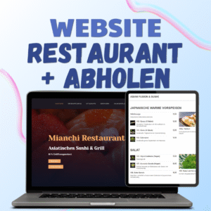 Website Đặt Bàn + Online Bestellen Nhà Hàng